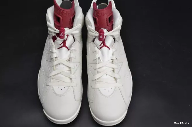 650 Comfortable 6 Jordan 384664-116 Maroon Retro 0822